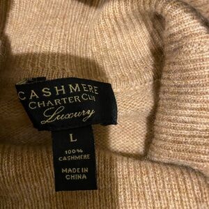 Charter Club Luxury Cashmere in Soft Beige